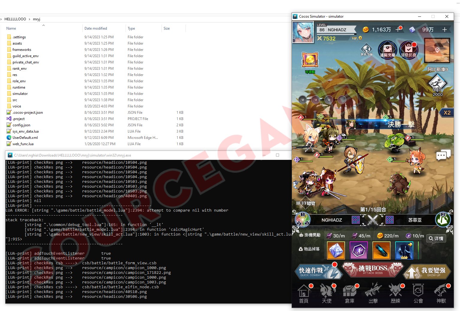 [MOBILE] FULL SOURCE - THÀNH PHỐ THIÊN THẦN - GAME THẺ TƯỚNG WAIFU ANIME